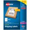 Avery Half-Sheet Printable Shipping Labels, 5.5" x 8.5" Customizable Stickers, White, 200 Blank Mailing Labels, Great for Mailing, Shipping, Organizing, and More (5126)